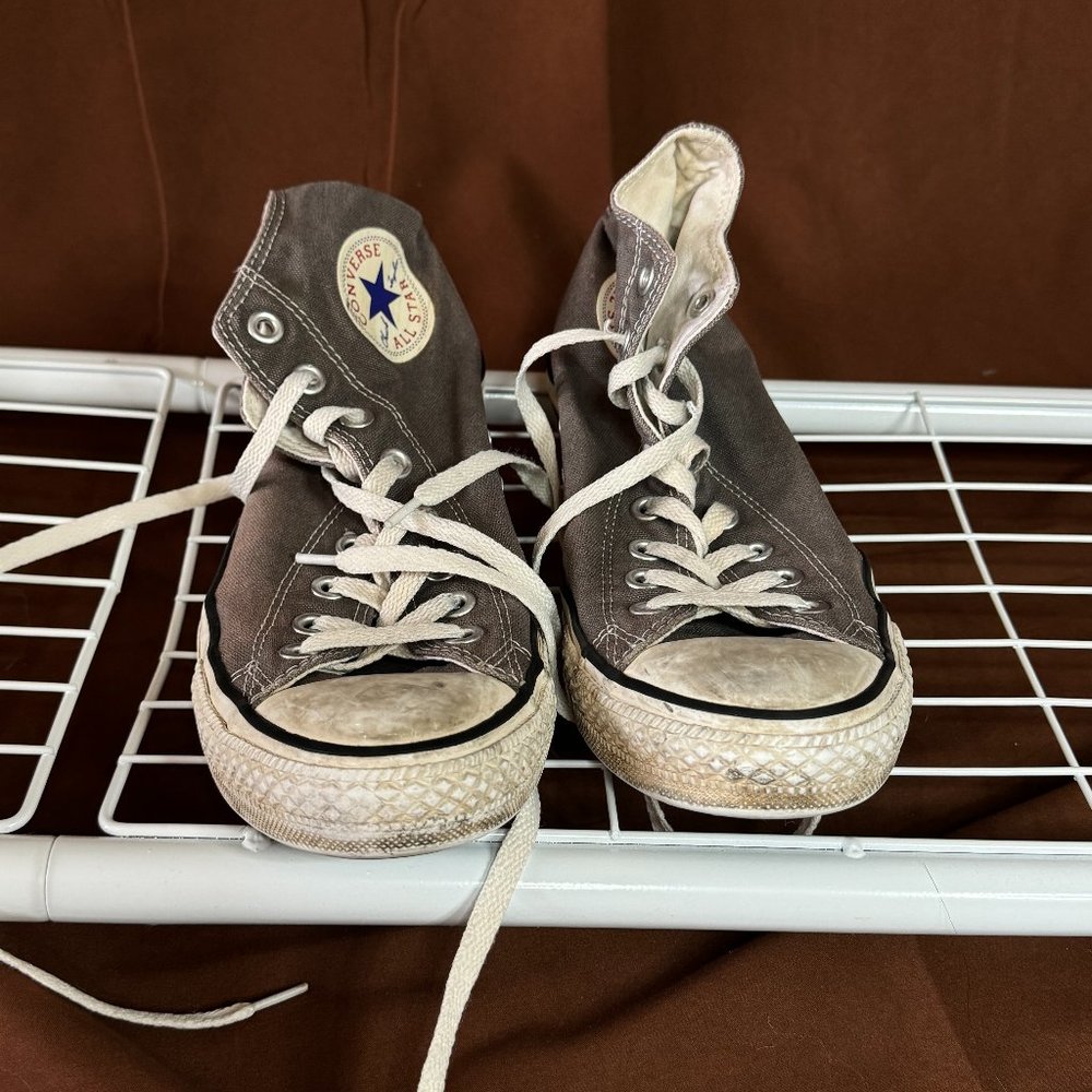 Grey High tops Converse